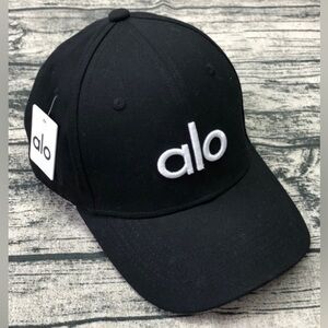 ALO Yoga Black Baseball Cap